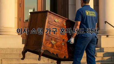 이사 소형 가구, 혼자서도 척척!